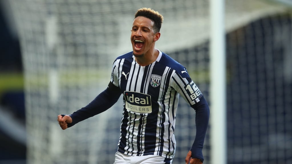 Irish striker Callum Robinson was among the goals in West Brom’s win over Southampton last night. Photograph: PA