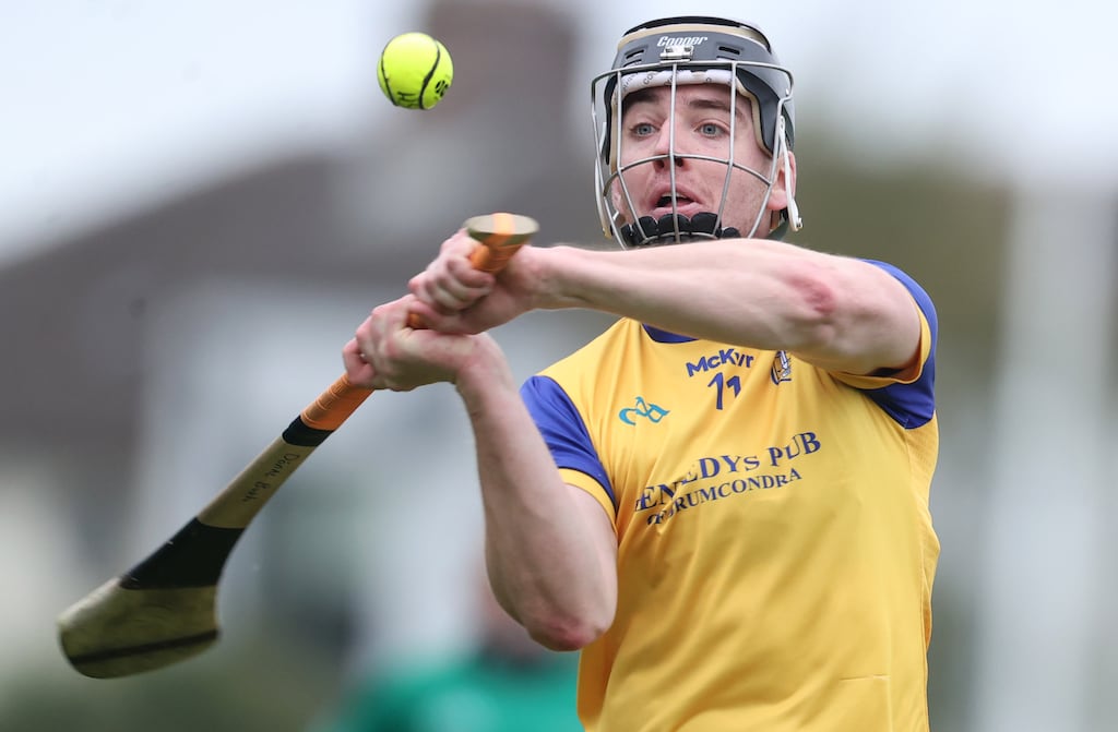 Dónal Burke: the Dublin stalwart delivered his best display of the season to date for Na Fianna in the Leinster final. Photograph: Tom Maher/Inpho