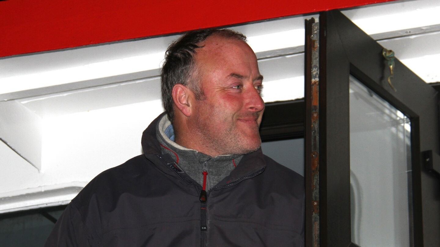 Dermot Concannon, skipper of the Inishbofin ferry ‘Island Discovery’. Photograph: Marie Coyne