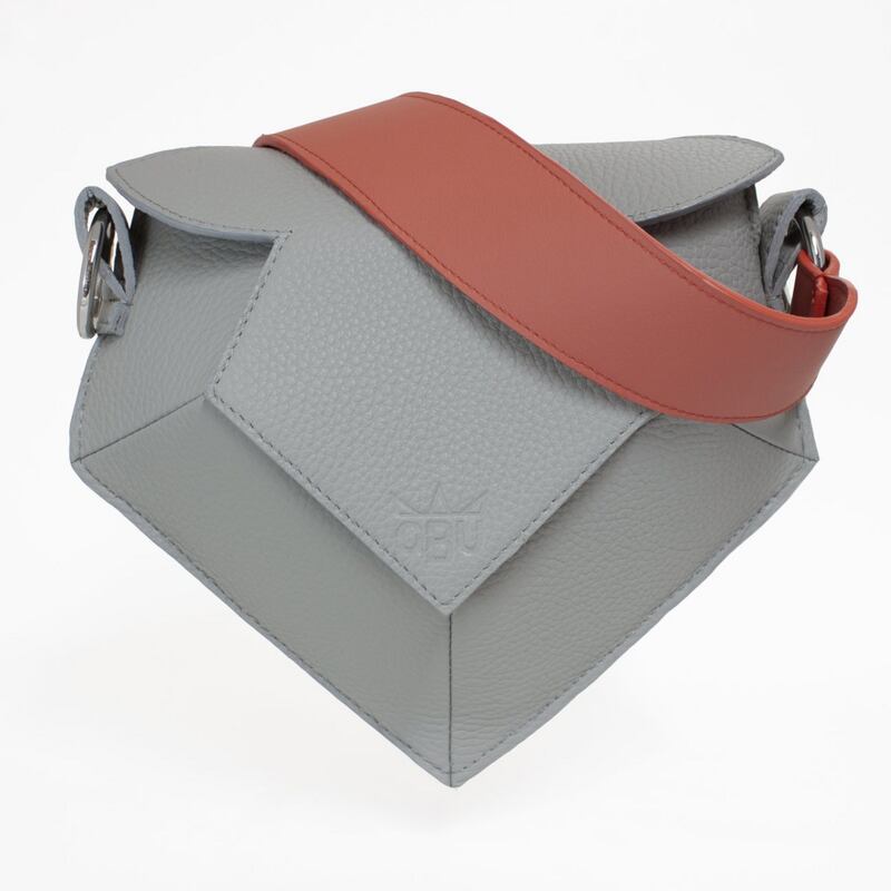 The Crown Jewel - grey with coral strap. €975 by QBU