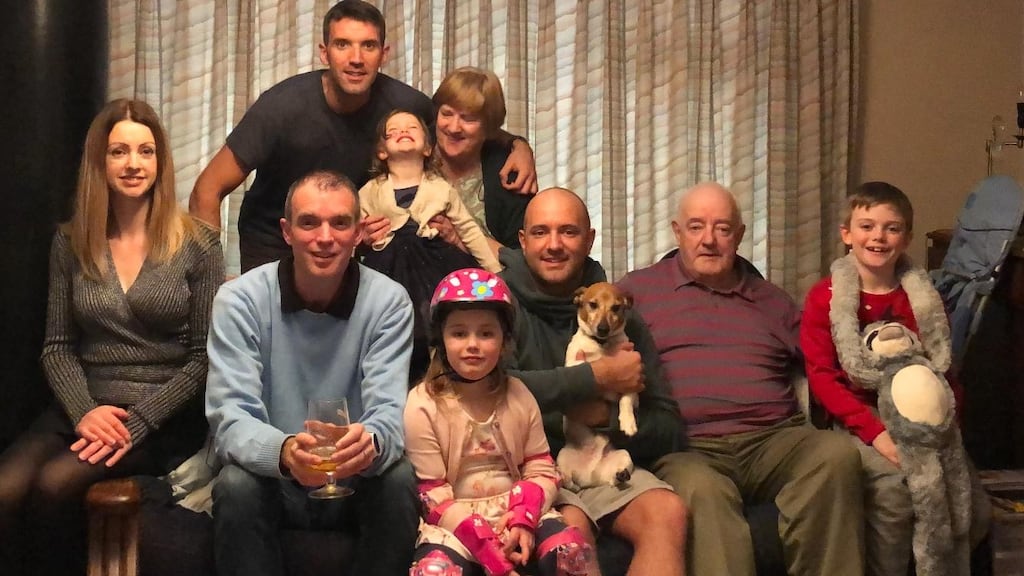 Dermot Behan and family