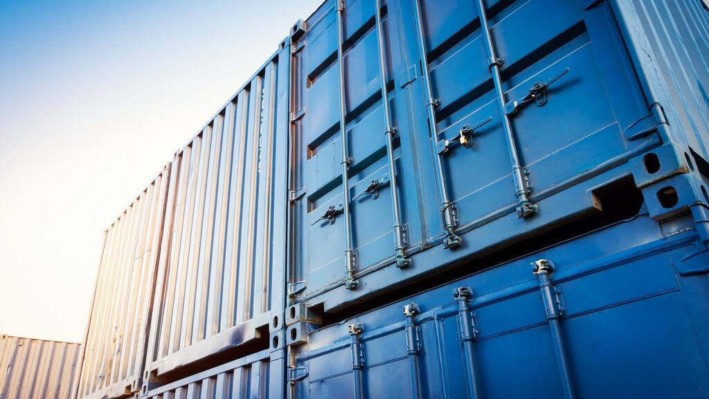 A total of €467,000 worth of cannabis was found inside a rented 40ft metal storage container at Meadowfield Storage in Saggart after gardaí obtained a search warrant. Photograph: iStock