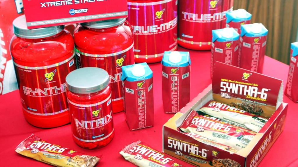 A mix of Glanbia nutritional products. BNS, which Glanbia bought for €108m in 2011, and its Irish parent are being sued in California for allegedly mis-stating the potential benefits of Nitrix, a highly popular supplement for bodybuilders. Photograph : Matt Kavanagh/The Irish Times