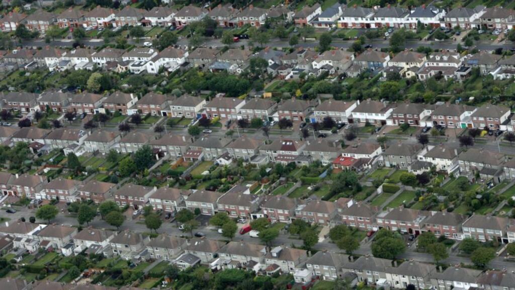 House affordability in Dublin  has weakened and the first year of mortgage cost is 22.4 per cent of net income, expected to rise to 23.7 per cent by year end.  Photograph: Frank Miller