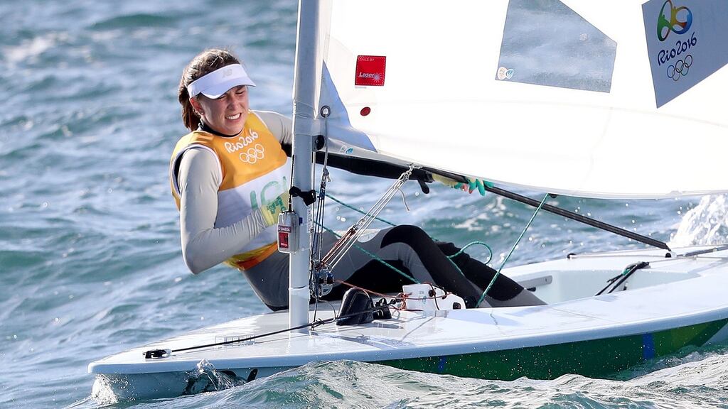 Ireland’s Annalise Murphy will be hoping to improve on her fourth place finish at London 2012 in the Women’s Laser Radial. Photo: Dan Sheridan/Inpho