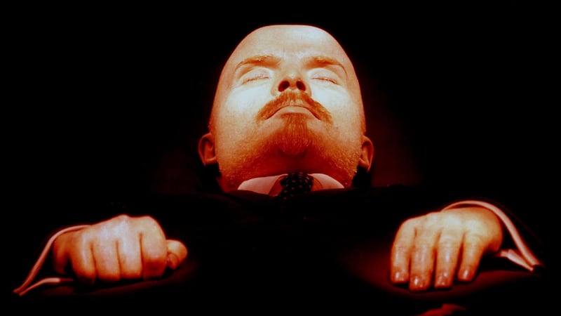 Photograph from March 1997 of the mummified body of Soviet revolutionary Vladimir Lenin on public display in a Moscow mausoleum. Red tourism is big business in the Chinese market. File photograph: Sergei Karpukhin/Reuters