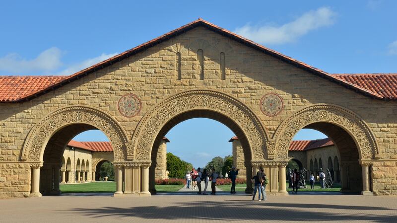 The Main Quad in the campus of Stanford University: “I’m really lucky to call this my workplace.” Photograph: iStock
