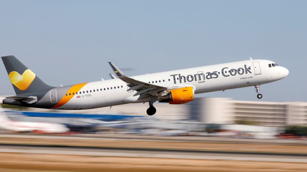 The bid comes after a week in which Thomas Cook’s share price fell nearly 40 per cent. Photograph: Paul Hanna/File Photo/Reuters