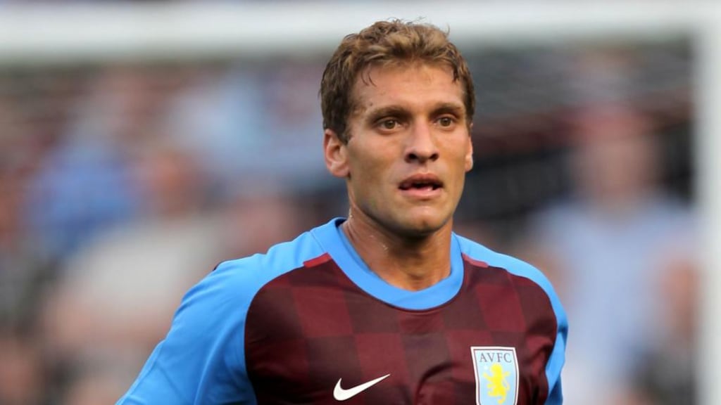 Aston Villa captain Stiliyan Petrov, who has been suffering from acute leukaemia, has announced his retirement from football on the club’s website. Photograph: David Davies/PA Wire
