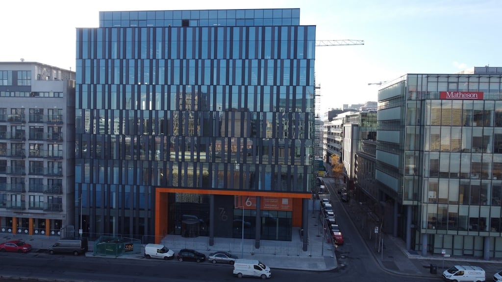 76 Sir John Rogerson’s Quay comprises 75,498sq ft of grade A office space across two blocks