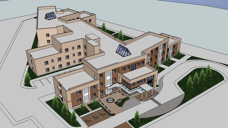 The two-acre Moneymore nursing home site is being sold by Coopers Development.