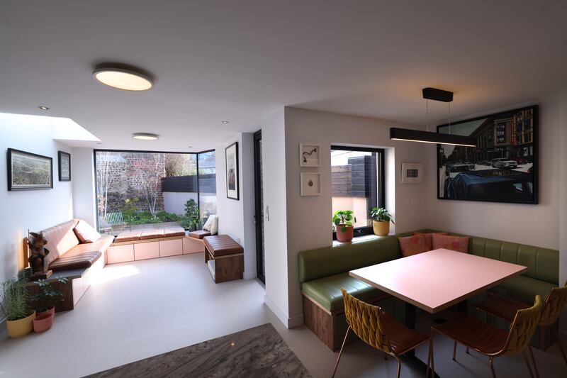 Ingrid Smyth's renovated family home. Photograph: Dara Mac Dónaill