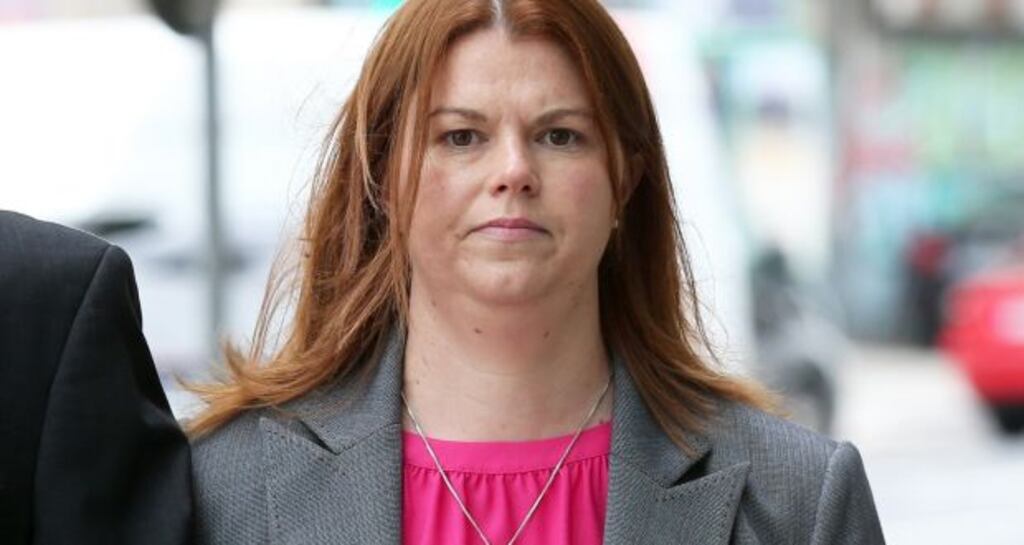 Sandra Higgins (37), of The Beeches, Drumgola Wood, Cavan town, arriving at Dublin Circuit Criminal Court last week. Photograph: Collins Courts.