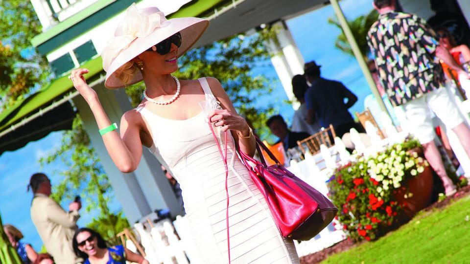 Stepping out in style at the International Polo Club Palm Beach