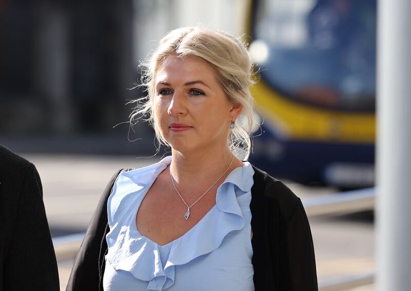 Journalist Saoirse McGarrigle gave evidence to the commission about her work on the subject. Photograph: Nick Bradshaw