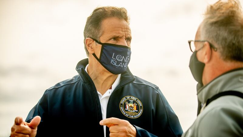 New York governor Andrew Cuomo. Photograph: Raychel Brightman/EPA