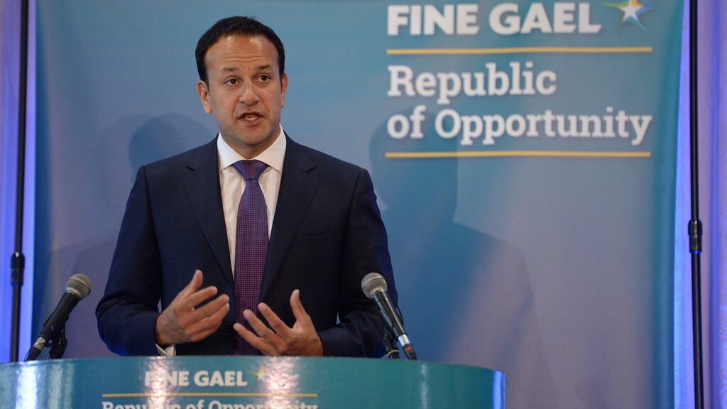 Taoiseach Leo Varadkar has confirmed Budget 2018 will focus on reducing taxes on middle income families. Photograph: Dara Mac Donaill / The Irish Times