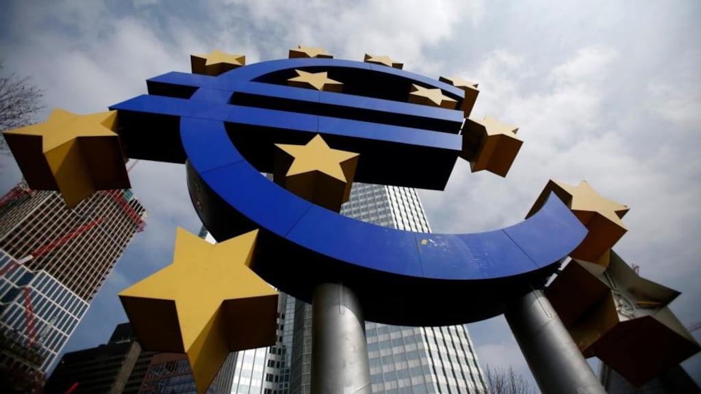 The European Central Bank: “European authorities are still addressing the fallout from the financial and sovereign crisis . . .” said Carola Schuler, managing director banking at Moody’s. Reuters/Lisi Niesner