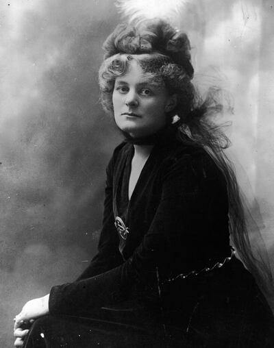 A portrait of Irish nationalist activist Maud Gonne McBride in the 1890s. Photograph: Keystone/ Getty Images