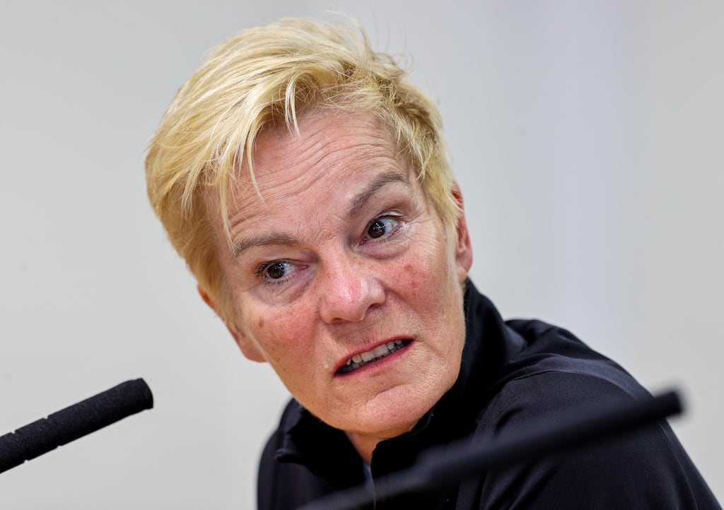 Vera Pauw did not identify the person she says wants to destroy her career but revealed that she is considering taking legal action. Photograph: Ryan Byrne/Inpho