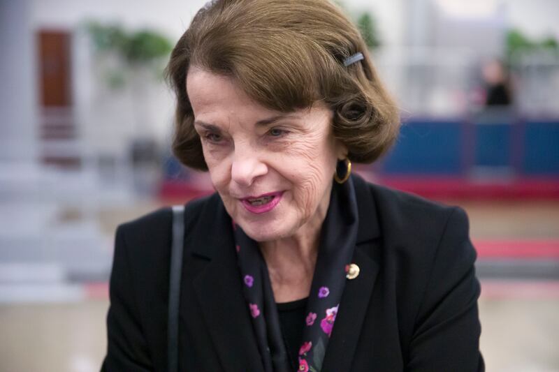 Dianne Feinstein served three terms as mayor of San Francisco before being elected to the US Senate in a special election in 1992. Photograph: AP