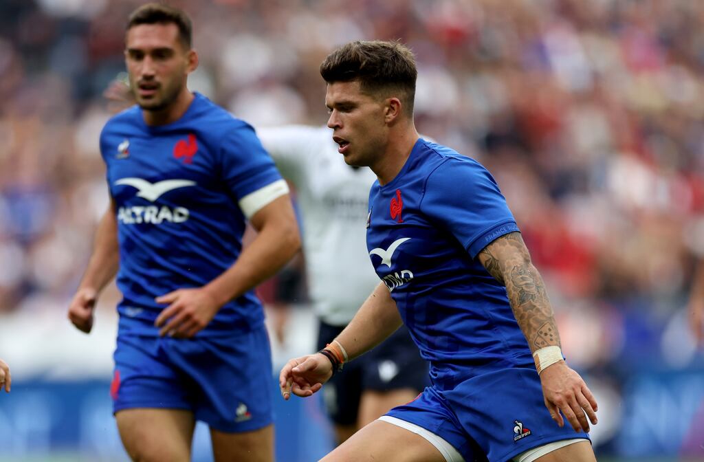 France’s Matthieu Jalibert. Photograph: James Crombie/Inpho