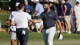 Patrick Cantlay leads Jon Rahm by one at Tour Championship