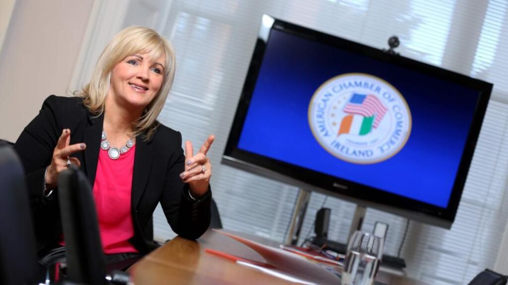 Laois-native Louise Phelan has been appointed president of the American Chamber of Commerce Ireland. Photograph: Jason Clarke Photography