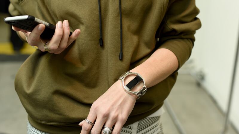 Fitbit and Public School collaborated for the Fitbit Alta. photograph: dave kotinsky/getty images for fitbit