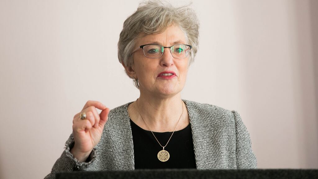 Minister for Children and Youth Affairs Katherine Zappone said: ‘If OutVets are not in the parade I definitely won’t be taking part.’ Photograph: Gareth Chaney Collins