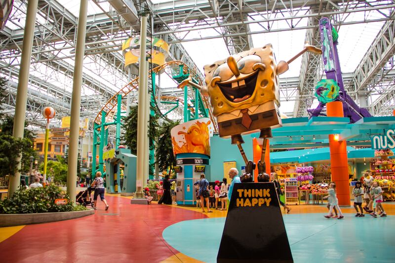 Nickelodeon Universe at the Mall of America