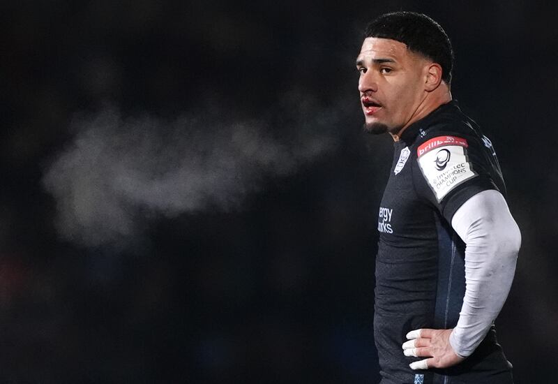 Sione Tuipulotu: Scotland's pre-tournament optimism has been doused somewhat by untimely injuries to captain Tuipulotu and key secondrow Scott Cummings. Photograph: Andrew Milligan/PA Wire