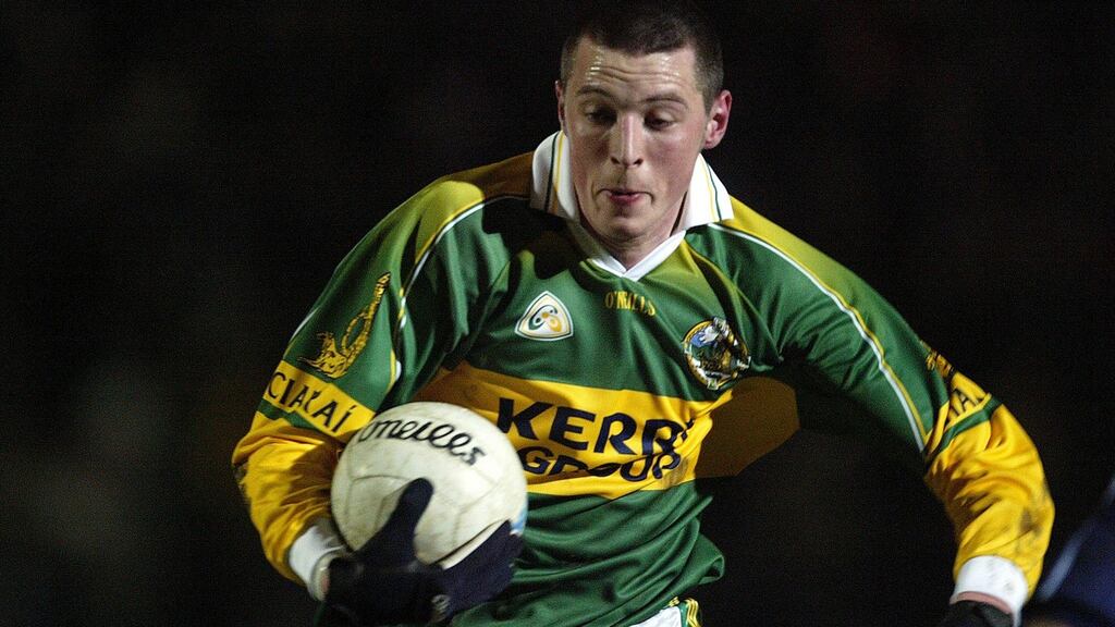 Kieran Donaghy in action for Kerry a year after his Underdogs breakthrough. Photograph: Lorraine O’Sullivan/Inpho