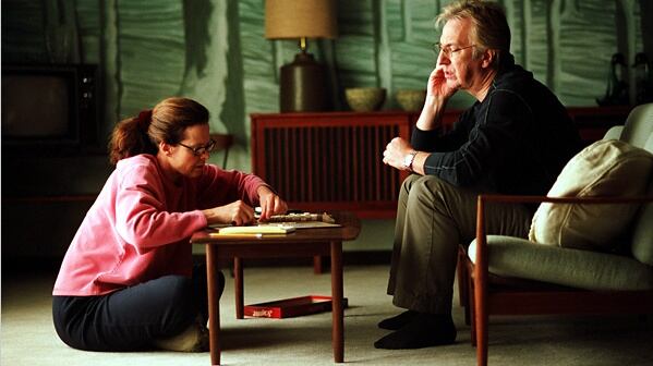 Sigourney Weaver and Alan Rickman in “Snowcake”.