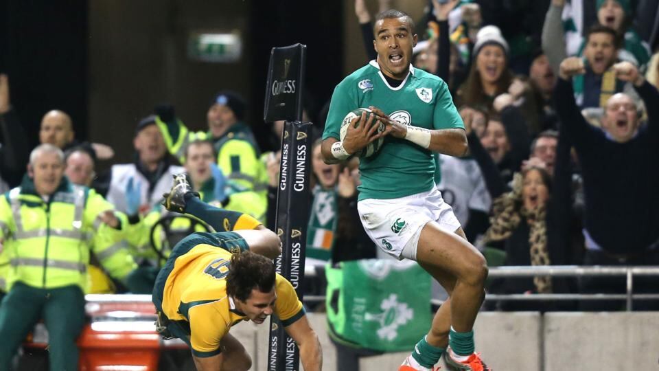 Simon Zebo 8/10 - Best game in a green jersey. 10 tackles, two turnovers and destroyed Nick Phipps when chasing Sexton’s kick for the first try. Deserves forgiveness for the failed offload that led to Australia’s first try.