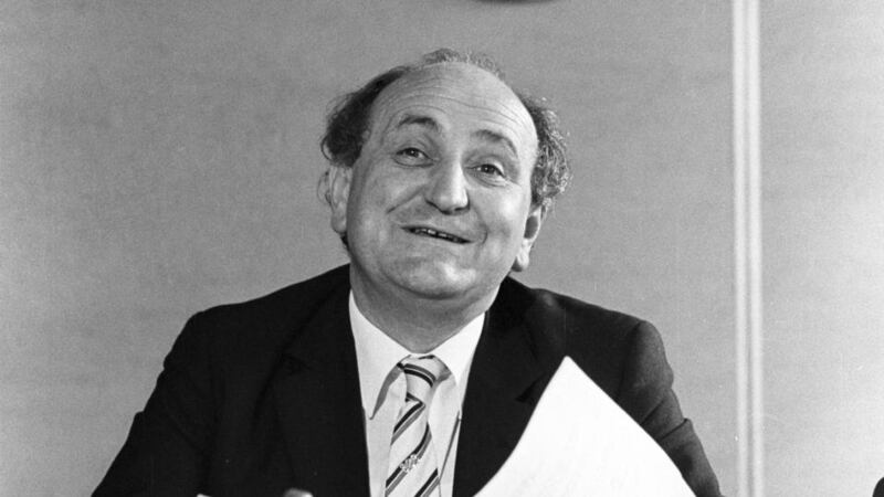 A file photograph of former Fianna Fáil minister Gerard Collins was among the politicians named in the Dáil by Sinn Féin TD Mary Lou McDonald as having been in a dossier of alleged offshore account holders. He has rejected the claims. Photograph: Tom Lawlor