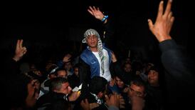 Israel frees jailed Palestinians before Kerry visit