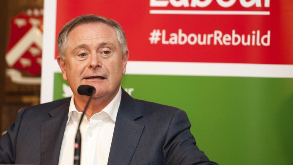 Labour party leader Brendan Howlin: “It’s seeing everything through the righteousness of your own country and the awfulness of the foreigner.” Photograph: Dave Meehan