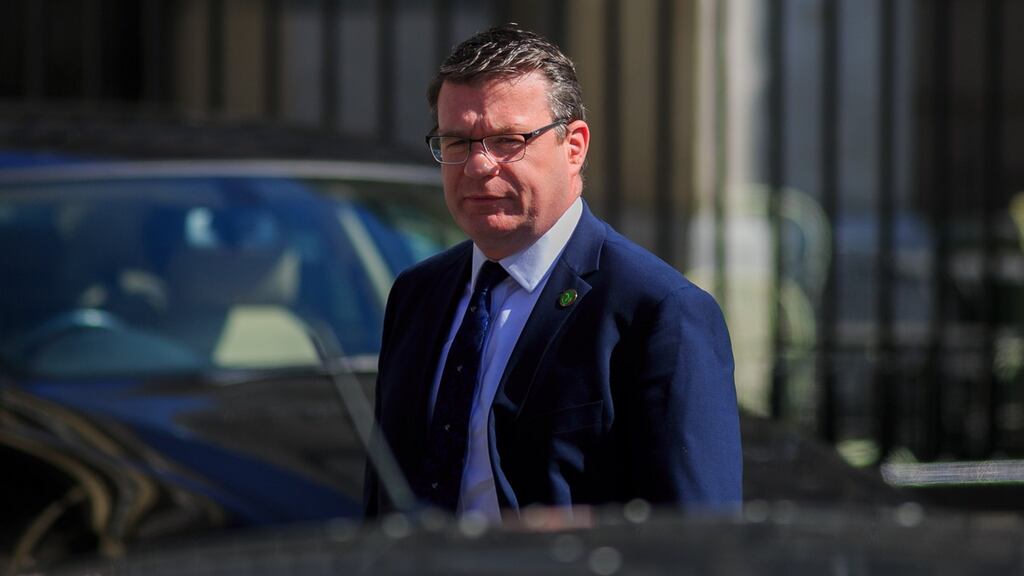 Labour Party TD Alan Kelly at Leinster House. Photograph:Gareth Chaney/Collins
