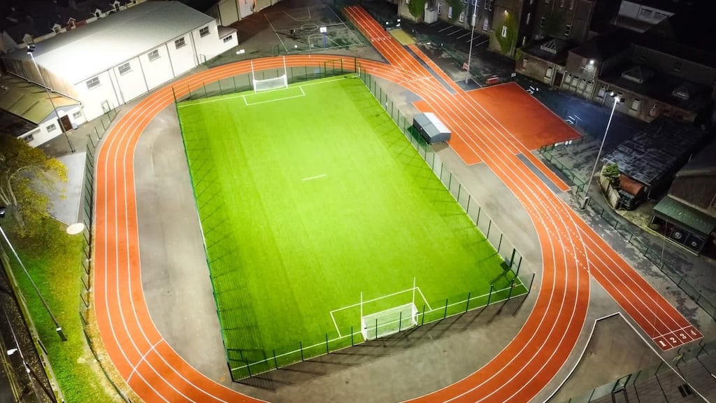 Killarney Valley Athletics Club Arena has been built at a cost of €510,000