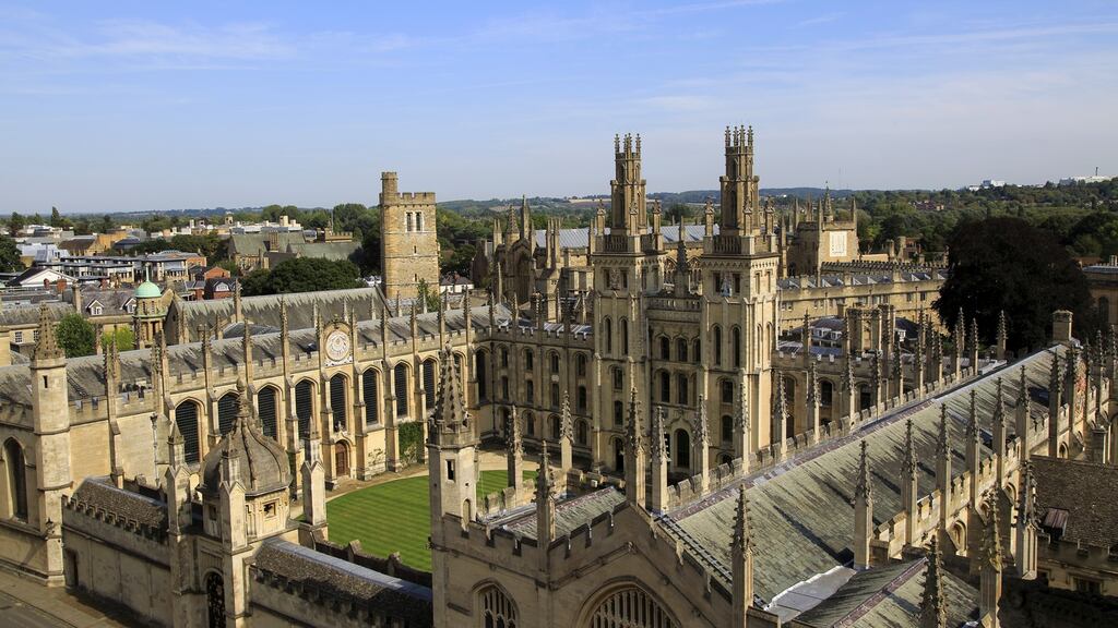 Collegiate living at All Souls College, University of Oxford