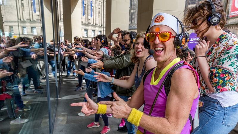 Guru Dudu’s ‘silent disco’ power walk will bring you through the streets of Galway