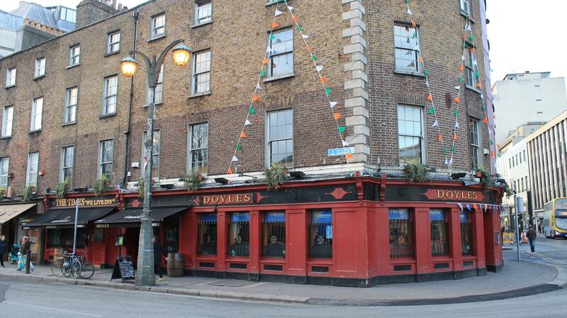 Doyle’s pub - a short walk from the madness of Temple Bar.