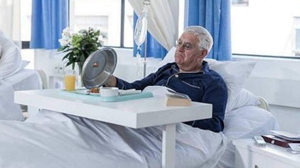 Research  shows patients are at an increased risk of developing malnutrition the longer they stay in hospital due to dissatisfaction with the food, fasting periods, exposure to infection and loss of body mass. Photograph: Getty Images