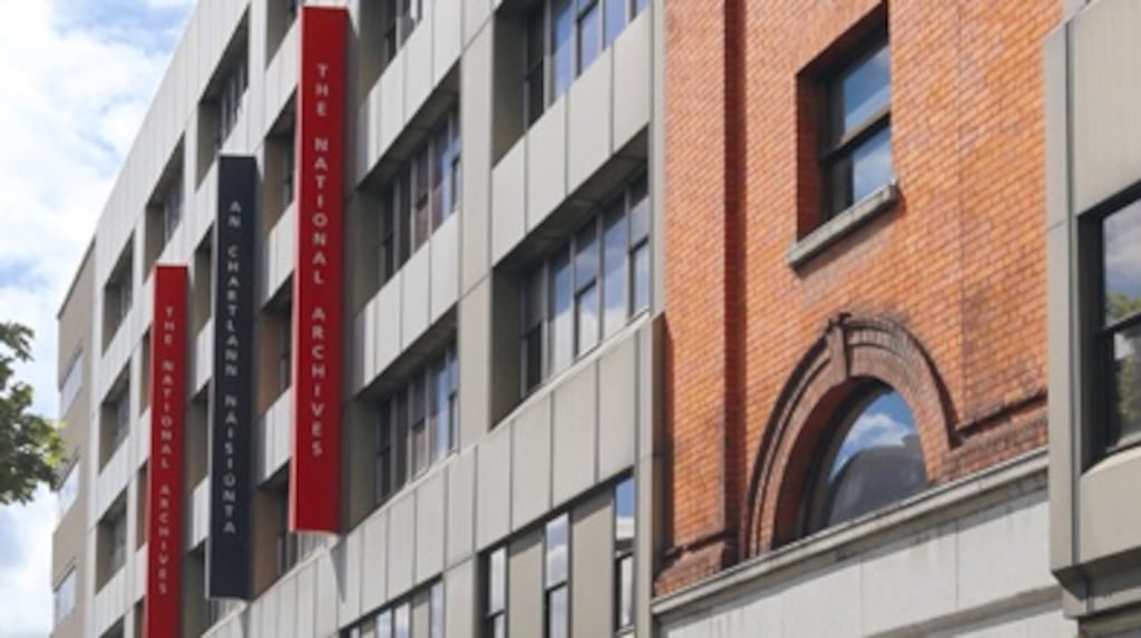 The National Archives of Ireland: there is a huge backlog  because there is nowhere to put the files, as well as no staff to assess and catalogue them.