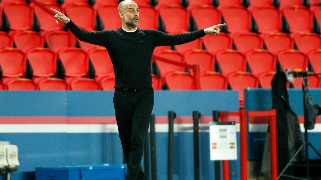 Pep Guardiola hit the reset button was a 1-1 draw with West Brom on December 15th. Photograph: EPA