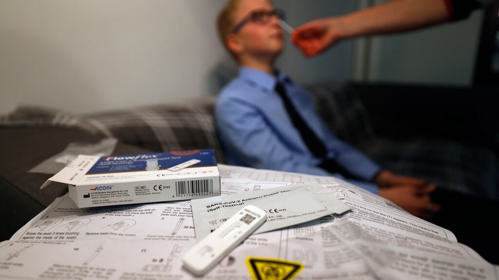 Credibility has taken a knock because of muddled messaging – not least differences over the efficacy of antigen testing. Photograph: Alan Betson / The Irish Times