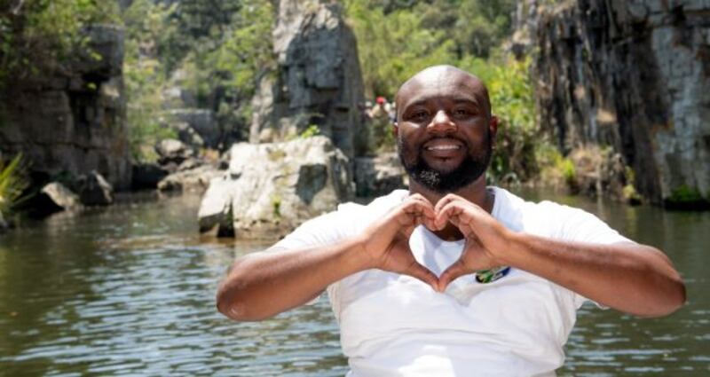 Tour guide Siseko Yelani has spent the past 10 years taking guests on journeys around South Africa's Wild Coast