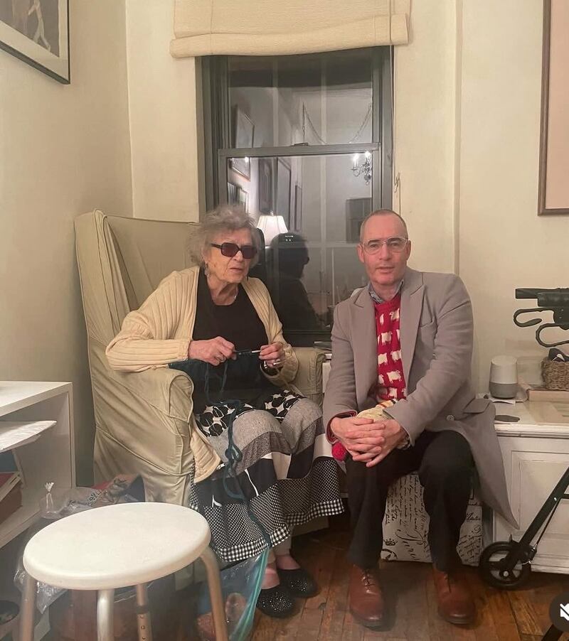 Frances Ballantyne and Quentin Fottrell on the Upper West Side