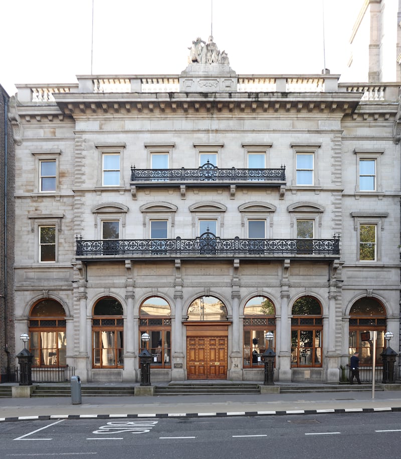 Landmark building: Hawksmoor plans to open its new steak restaurant at 34 College Green, in Dublin, in spring 2023. Photograph: Joe Monaghan